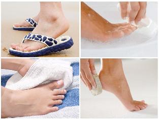 fungus foot skin, preventing the